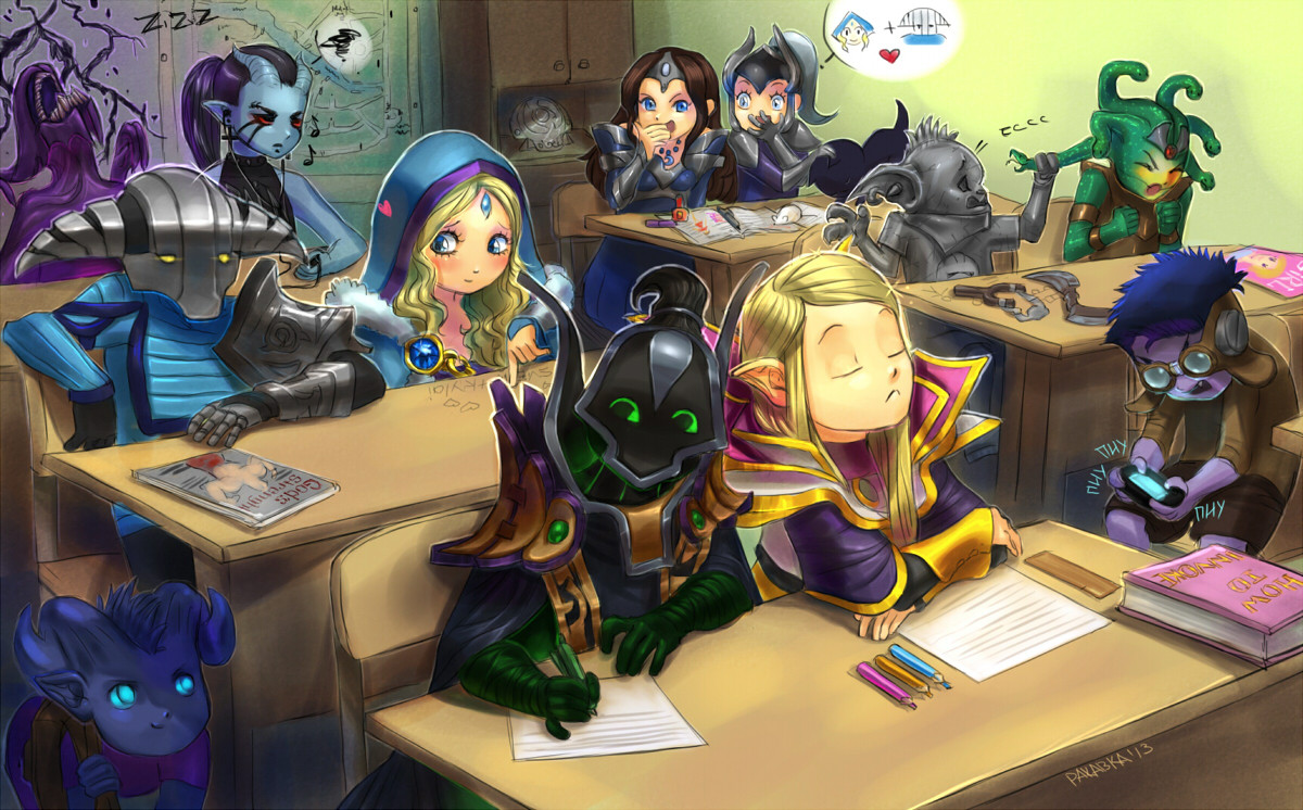 school dota