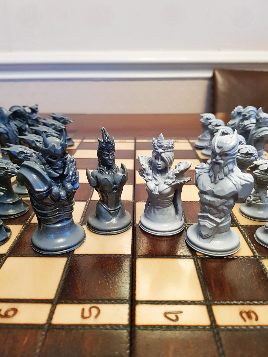 шахматы с фигурками из доты 2 фото 5