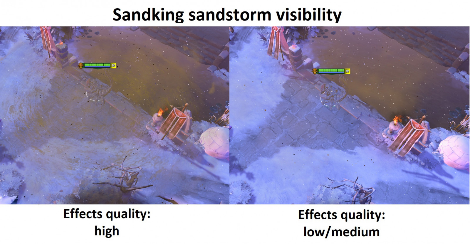 Effect quality. Phantom Mid Sandstorm.