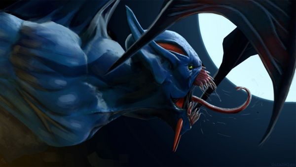 Звездная ночь фон профиля dota 2